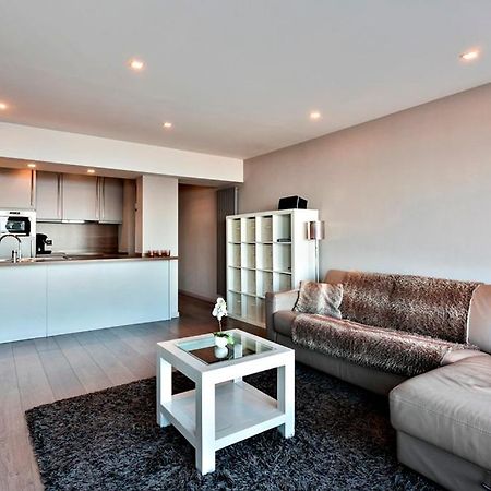 Montezuma Luxe Studio Met Frontaal Zeezicht Zonder Aparte Slaapkamer Apartment Остенде Екстериор снимка