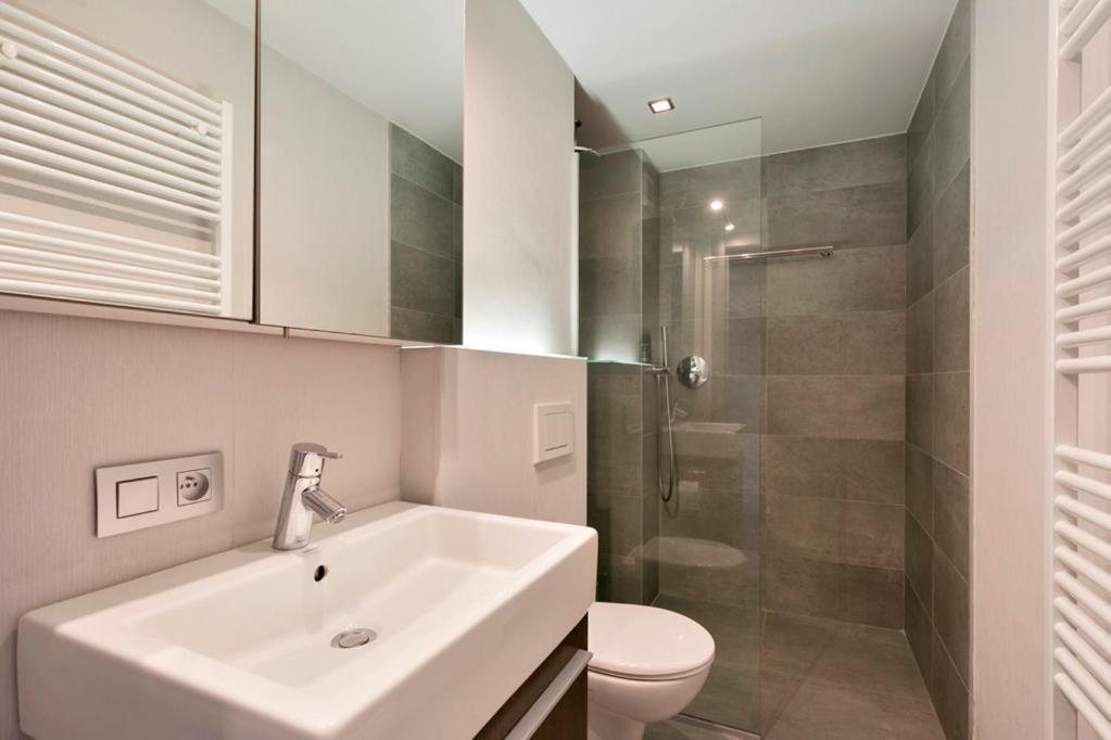Montezuma Luxe Studio Met Frontaal Zeezicht Zonder Aparte Slaapkamer Apartment Остенде Екстериор снимка
